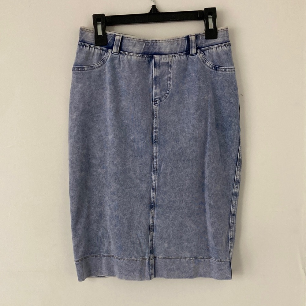 Hard Tail Blue Pencil Skirt